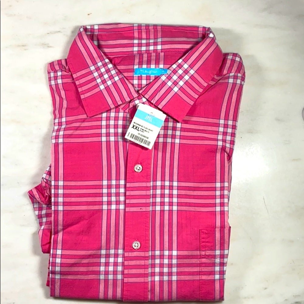 J. McLAUGHLIN BEEKMAN PLAID SHIRT - XXL